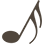 Picture of a musical note